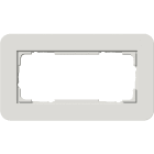 GIRA - GGI1002421 Abdeckrahmen 2f o.M. Gira E3 Hellgrau/An