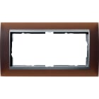 GIRA - GIR100259 Abdeckrahmen 2f o.M. Zwischenr. F Alu Gi