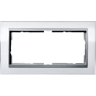 GIRA - GIR1002726 PLACCA 2-M S/COC INTERM.PL. C.ALLUM.