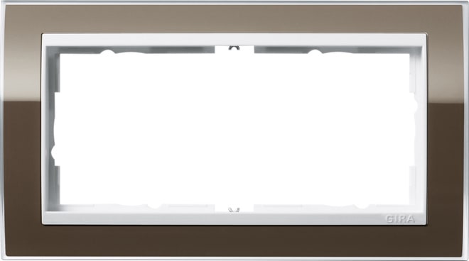 GIRA - GIR1002763 Abdeckrahmen 2f o.M. Zwischenr. RW Gira