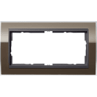 GIRA - GIR1002768 Abdeckrahmen 2f o.M. Zwischenr. AN Gira