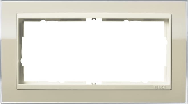 GIRA - GIR1002771 Abdeckrahmen 2f o.M. Zwischenr. CW Gira