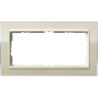 GIRA - GGI1002771 Abdeckrahmen 2f o.M. Zwischenr. CW Gira