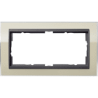 GIRA - GIR1002778 Abdeckrahmen 2f o.M. Zwischenr. AN Gira