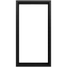 GIRA - GGI100284 PLACCA 2-M S/COC GIRA F300 NERO O(VERN.)