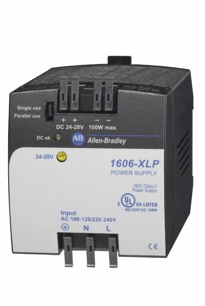 ROCKWELL AUTOMATION - RCK1606-XLP100E XLP POWER SUPPLY 100W 24VDC 4A