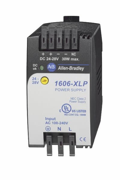 ROCKWELL AUTOMATION - RCK1606-XLP30E XLP POWER SUPPLY 30W 24VDC 1A