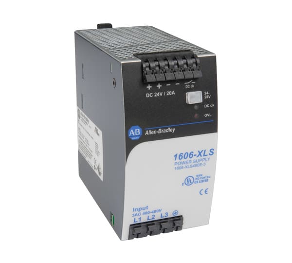 ROCKWELL AUTOMATION - RCK1606-XLS480E-3 XLS POWER SUPPLY 480W 24VDC 20A