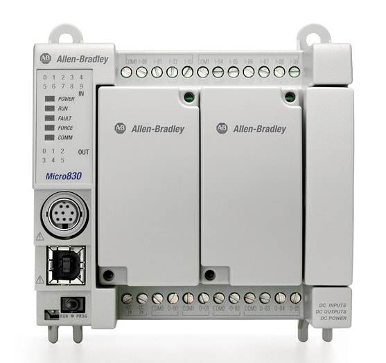ROCKWELL AUTOMATION - RCK2080-LC30-10QWB MICRO830 10 I/O CONTROLLER