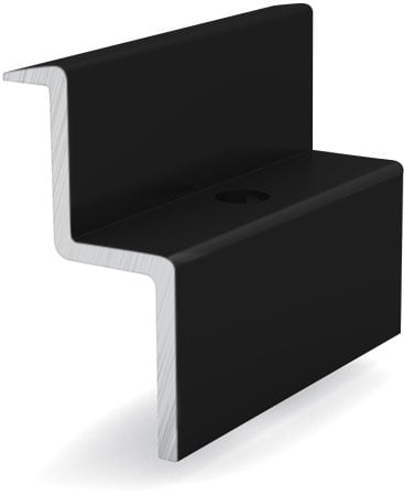 K2 - SYSTEMS GMBH - K2S1004555 ENDCLAMP BLACK SOLO 34-36