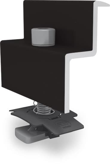 K2 - SYSTEMS GMBH - K2S1005295 S EndClampBlackSet42-44