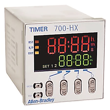 ROCKWELL AUTOMATION - RCK700-HX86SA17 100-240V LCD DISPLAY DIGITAL TIME RELAY