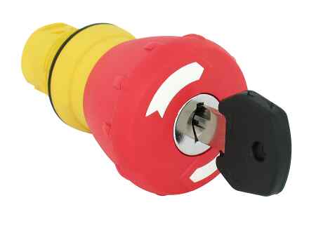 ROCKWELL AUTOMATION - RCK800FM-MK44 22MM TWIST TO RELEASE E-STOP 800F PB
