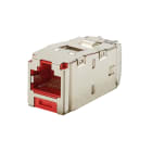 PANDUIT - PANCJS6X88TGRDY THE MINI-COM CAT 6A SHIELDED RJ45 TG JAC