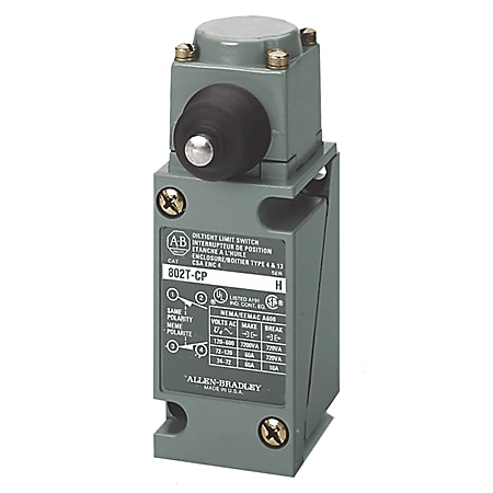 ROCKWELL AUTOMATION - RCK802T-CP METAL PLUG-IN OILTIGHT LIMIT SWITCH