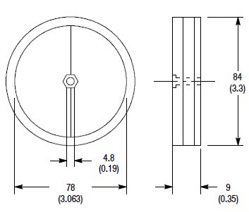 ROCKWELL AUTOMATION - RCK92-39 REFLECTORS FOR PHOTO SENSOR