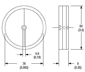 ROCKWELL AUTOMATION - RCK92-39 REFLECTORS FOR PHOTO SENSOR