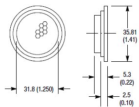 ROCKWELL AUTOMATION - RCK92-47 REFLECTORS FOR PHOTO SENSOR
