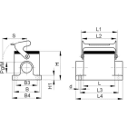 LAPP ITALIA SRL - LPP10005000 H-B 6 SGR 16 ZW. BOX MOUNT BASE