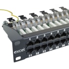 EXCEL - EXL100-465 Excel Voice 25 Port 3PR RJ45 Patch Panel