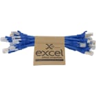 EXCEL - EXL101-192-10 Excel Cat6A P/Lead S/FTP LSOH 215 mm Blu