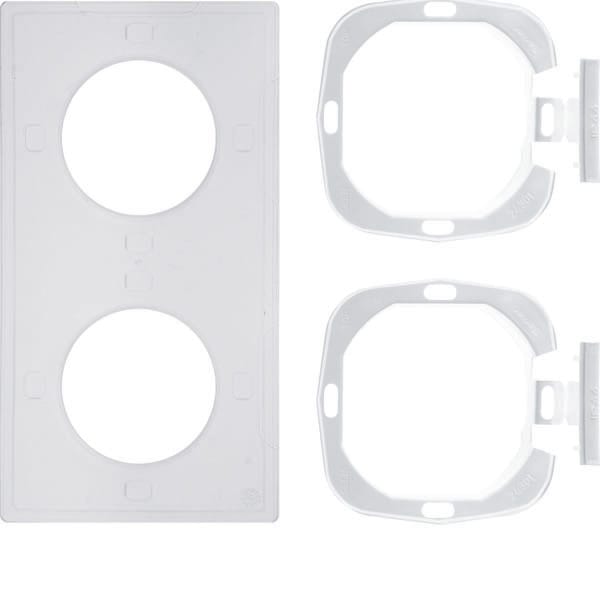 BERKER - BRK10108902 Dichtungsset S.1 IP44 mit Flansch 2fach