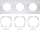 BERKER - BRK10108903 Dichtungsset S.1 IP44 mit Flansch 3fach