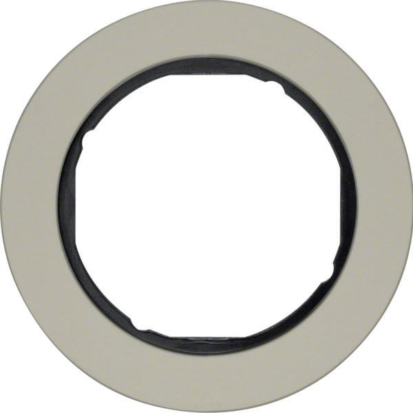 BERKER - BRK10112004 CORN.1P R.CLASSIC ACC.INOX OPACO NERO