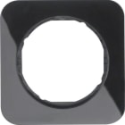 BERKER - BRK10112145 CORNICE 1P SERIE R1 NERO LUCIDO