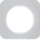 BERKER - BRK10112174 CORNICE 1P SERIE R1 ALU/BIANCO POLARE