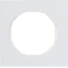 BERKER - BRK10112289 CORNICE 1P SERIE R3 BIANCO POLARE LUCIDO