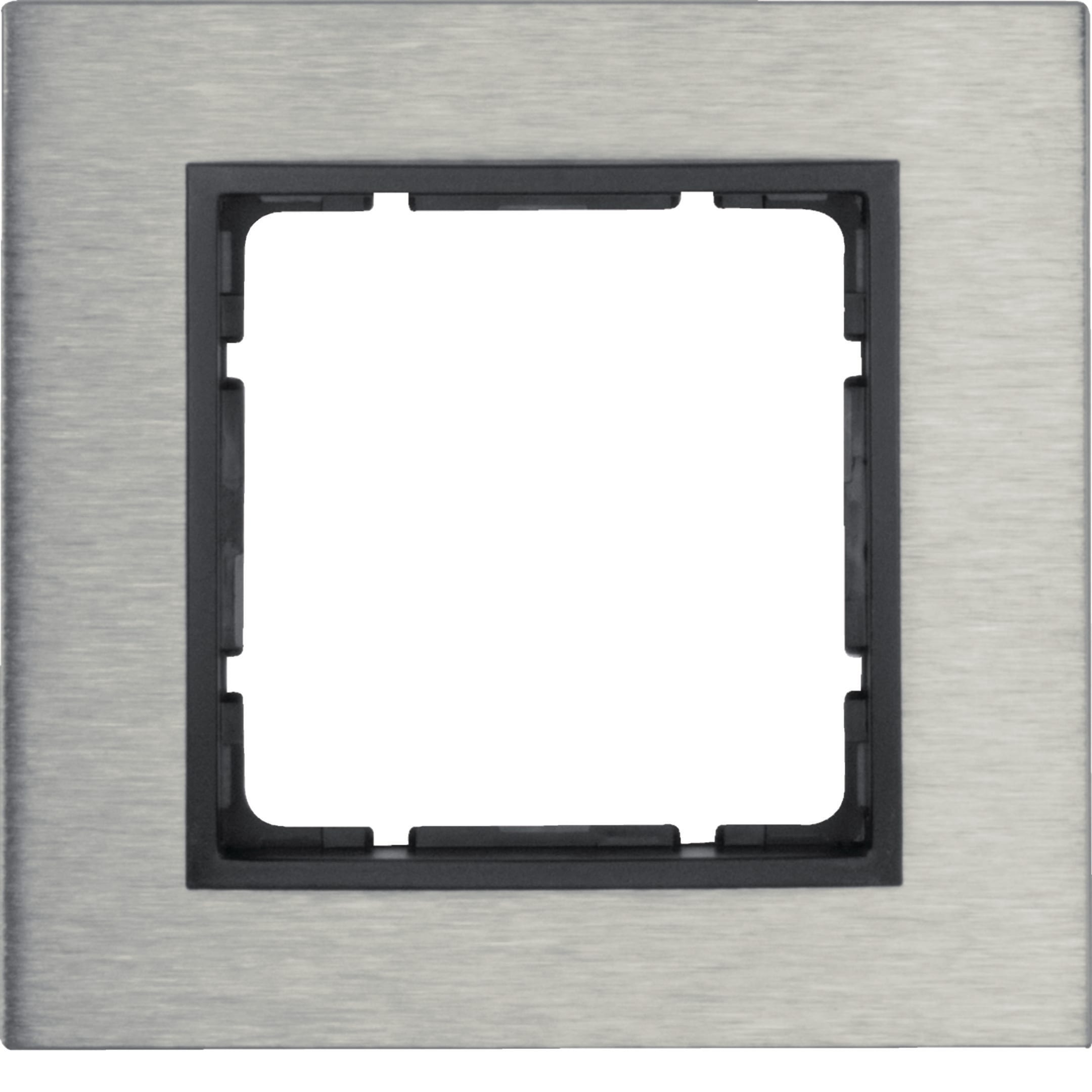 BERKER - BRK10113606 CORN.1P B7 ACC.INOX SPAZZOLATO ANTR.OP.