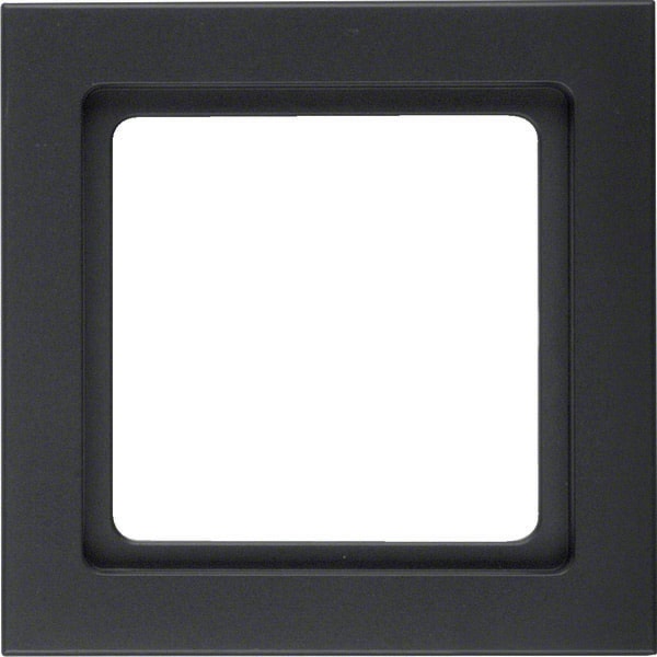 BERKER - BRK10116096 Rahmen 1fach Berker Q.3 anthrazit samt,