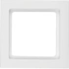 BERKER - BRK10116099 Rahmen 1fach Berker Q.3 polarweiB samt