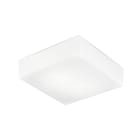 ROSSINI - RSS10118-30 APPLIQUE/PLAFONIERA QUADRATA VETRO SATIN