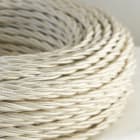 GI GAMBARELLI - 1GI10112 CAVO TRECCIA AVORIO MM 3 X 2.5 MT. 100
