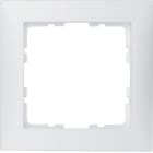 BERKER - BRK10119909 Rahmen 1fach Berker S.1 polarweiB matt