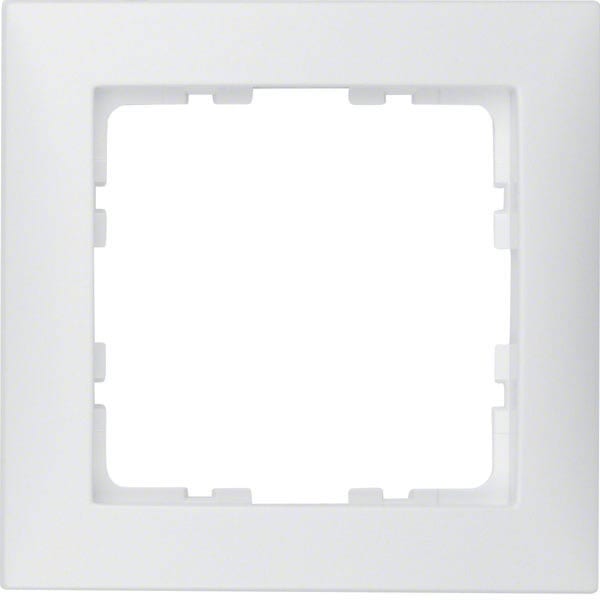 BERKER - BRK10119909 CORNICE 1P SERIE S1 BIANCO POLARE OPACO