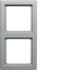 BERKER - BRK10126084 CORN.2P SERIE Q1 ALU VELL., VERNICIATO