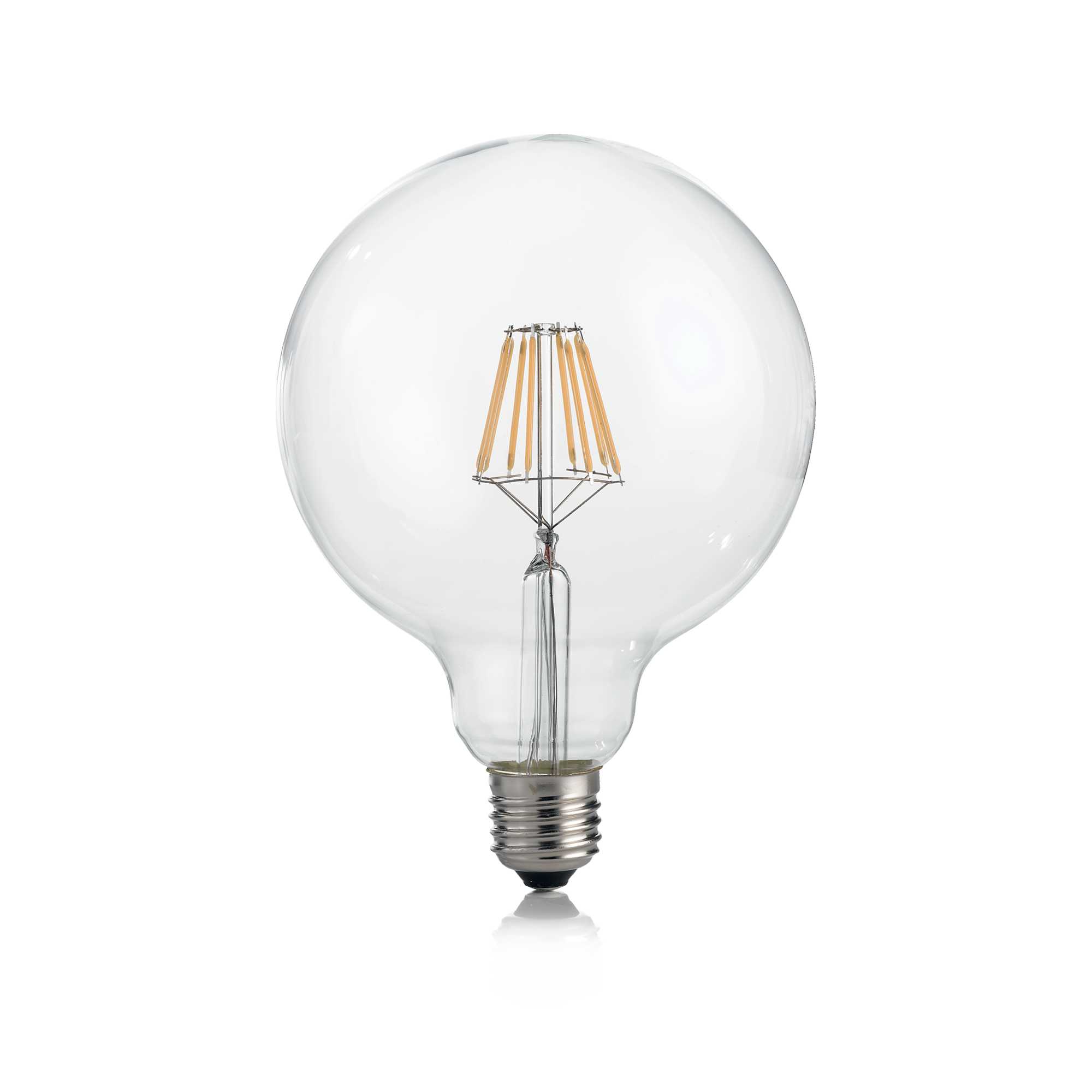 IDEAL LUX SRL - IUX101347 E27 GLOBO D125 08W 3000K CRI80 TRASP