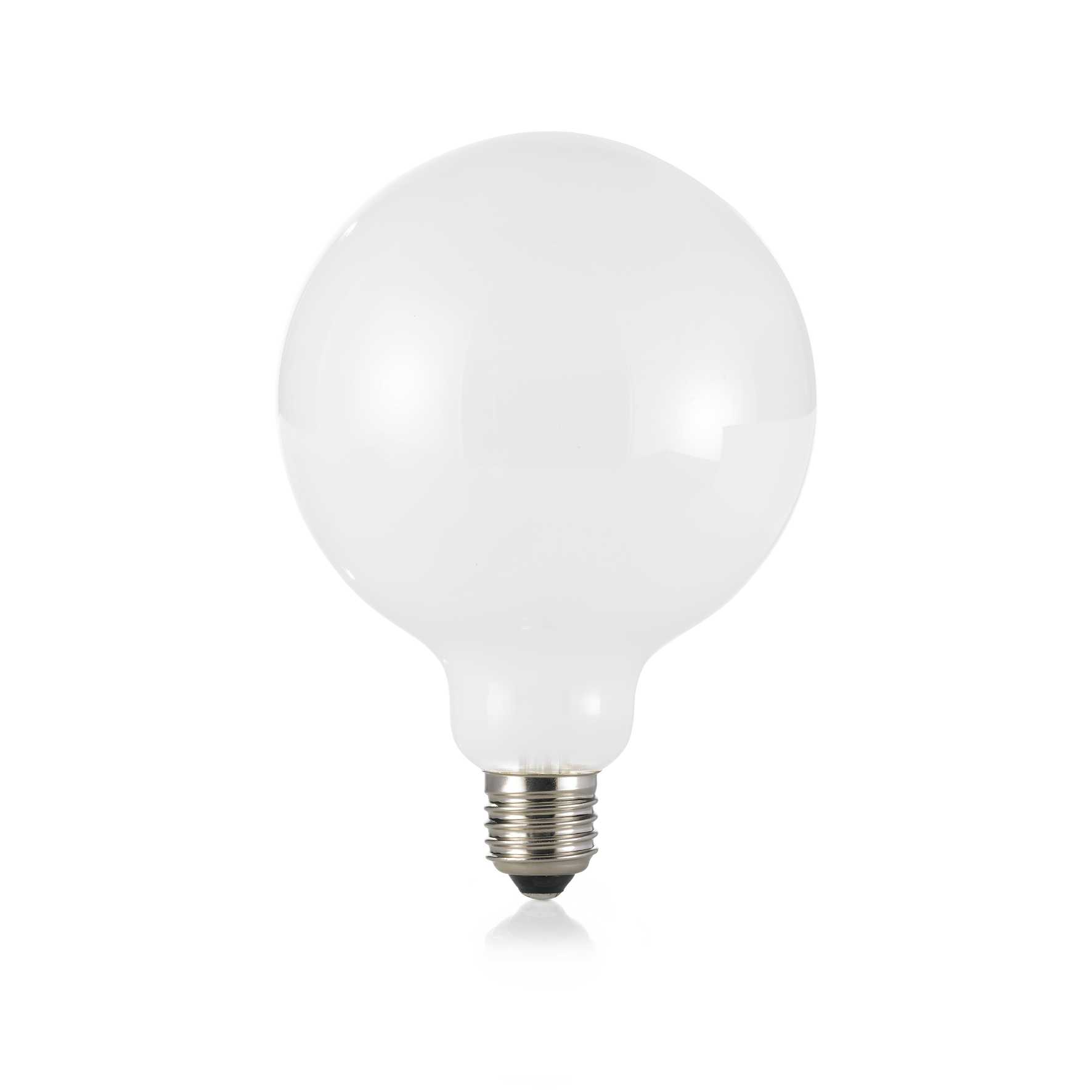 IDEAL LUX SRL - IUX101354 E27 GLOBO D125 08W 3000K CRI80 BIANCO