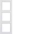 BERKER - BRK10136099 Rahmen 3fach Q.3 pw samt