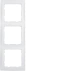 BERKER - BRK10139909 CORNICE 3P SERIE S1 BIANCO POLARE OPACO