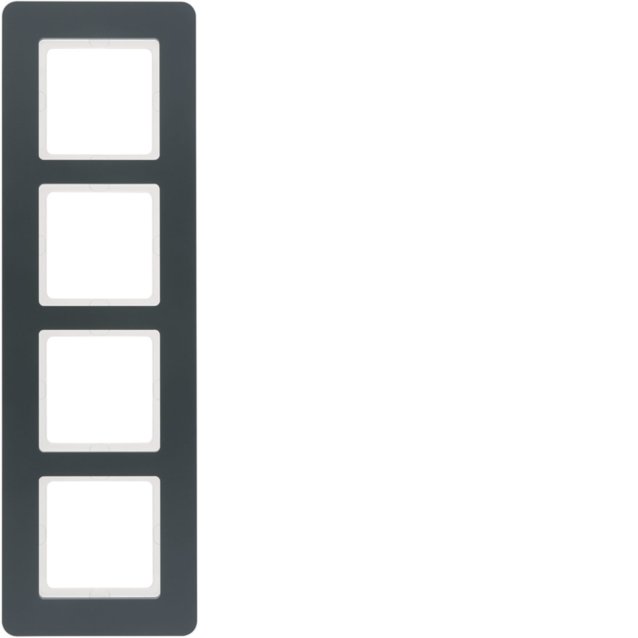 BERKER - BRK10146186 CORN.4P Q7 ANTRACITE VELL., VERNICIATO