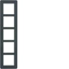 BERKER - BRK10156186 CORN.5P Q7 ANTRACITE VELL., VERNICIATO