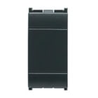 SCAME PARRE SPA - SCA101.6201 TASTO FALSO COPRIFORO ANTRACITE