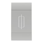 SCAME PARRE SPA - SCA101.6345.G PORTAFUSIBILE GRIGIO PER FUSE 6,3X32