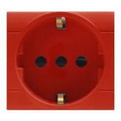 SCAME PARRE SPA - SCA101.6404.R PRESA P30 ROSSA