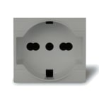 SCAME PARRE SPA - SCA101.6405.GD PRESA P40 PLURISTANDARD CON SUPPORTO DIN