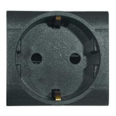 SCAME PARRE SPA - SCA101.6407 PRESA TEDESCA (C/SCHUTTER) ANTRACITE